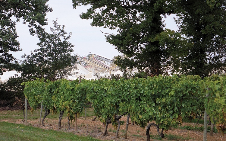 Vignes Garandeau Granulats Birac